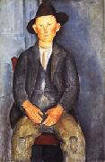 Amedeo Modigliani The Little Peasant painting